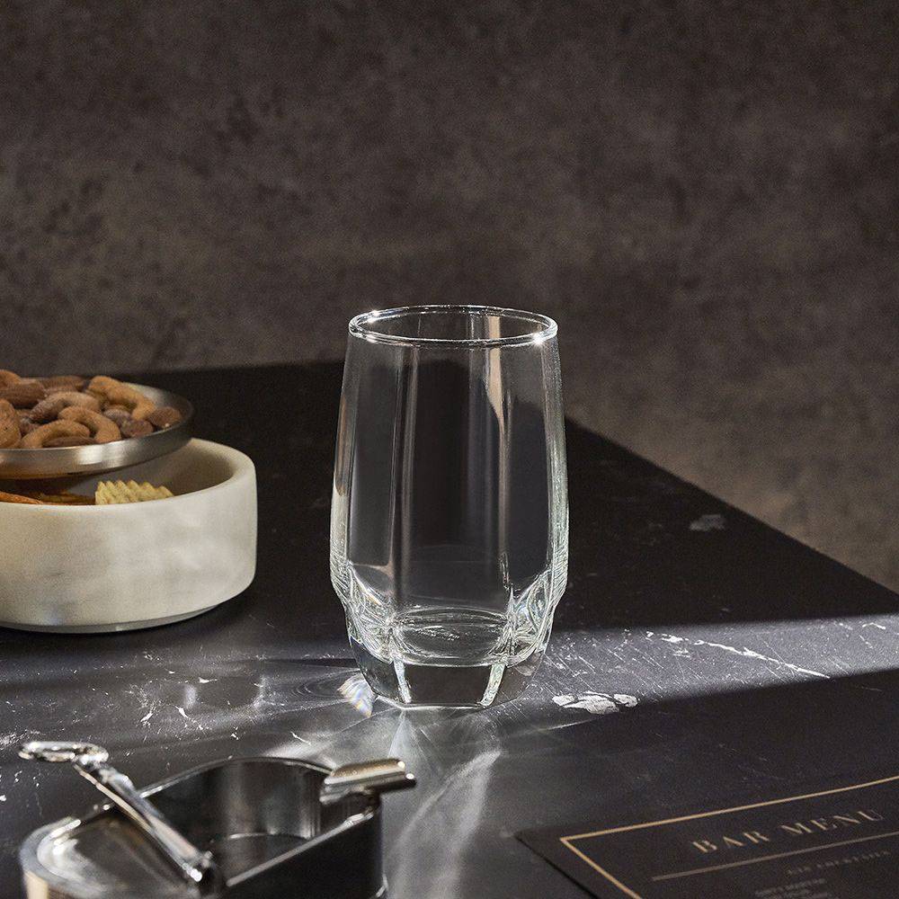 (Set Of 6) Ocean Charisma High Quality Long Drink Water Tumbler Juice